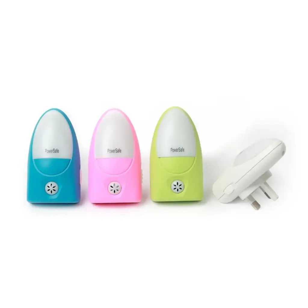 [PSNL 70] PowerSafe Night Light 3 LED 1W Assorted Colors With Switch