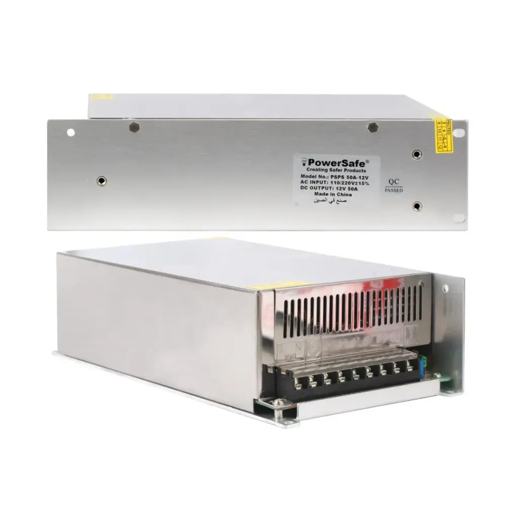 [PSPS 50A-12V] PowerSafe Power Supply 50A 110- 220V (12V)