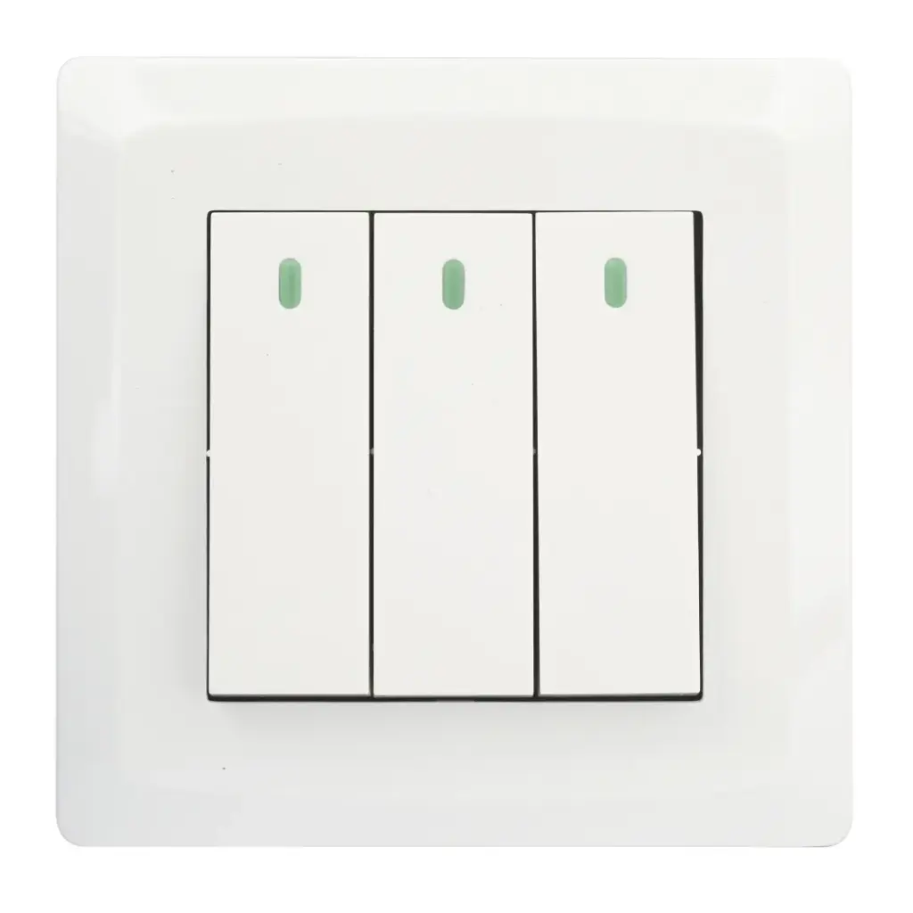 Terminator Wall Plate 1 Way With Three Switches