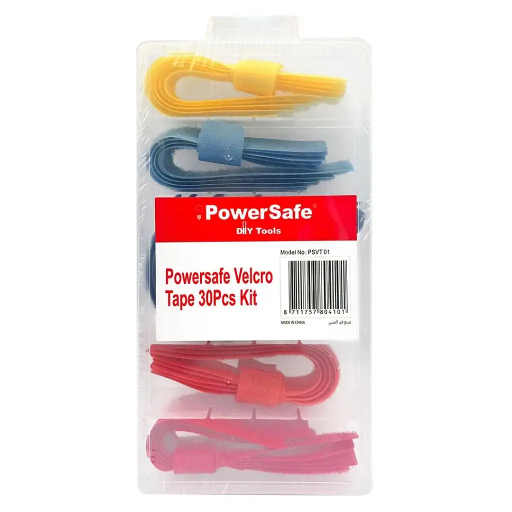 [PSVT 01] PowerSafe Velcro Tape 30 Pcs Kit