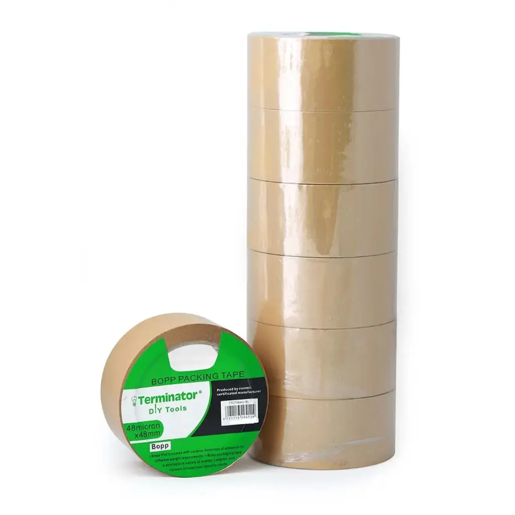 Terminator Brown Tape 48mic x 48mm (Large)