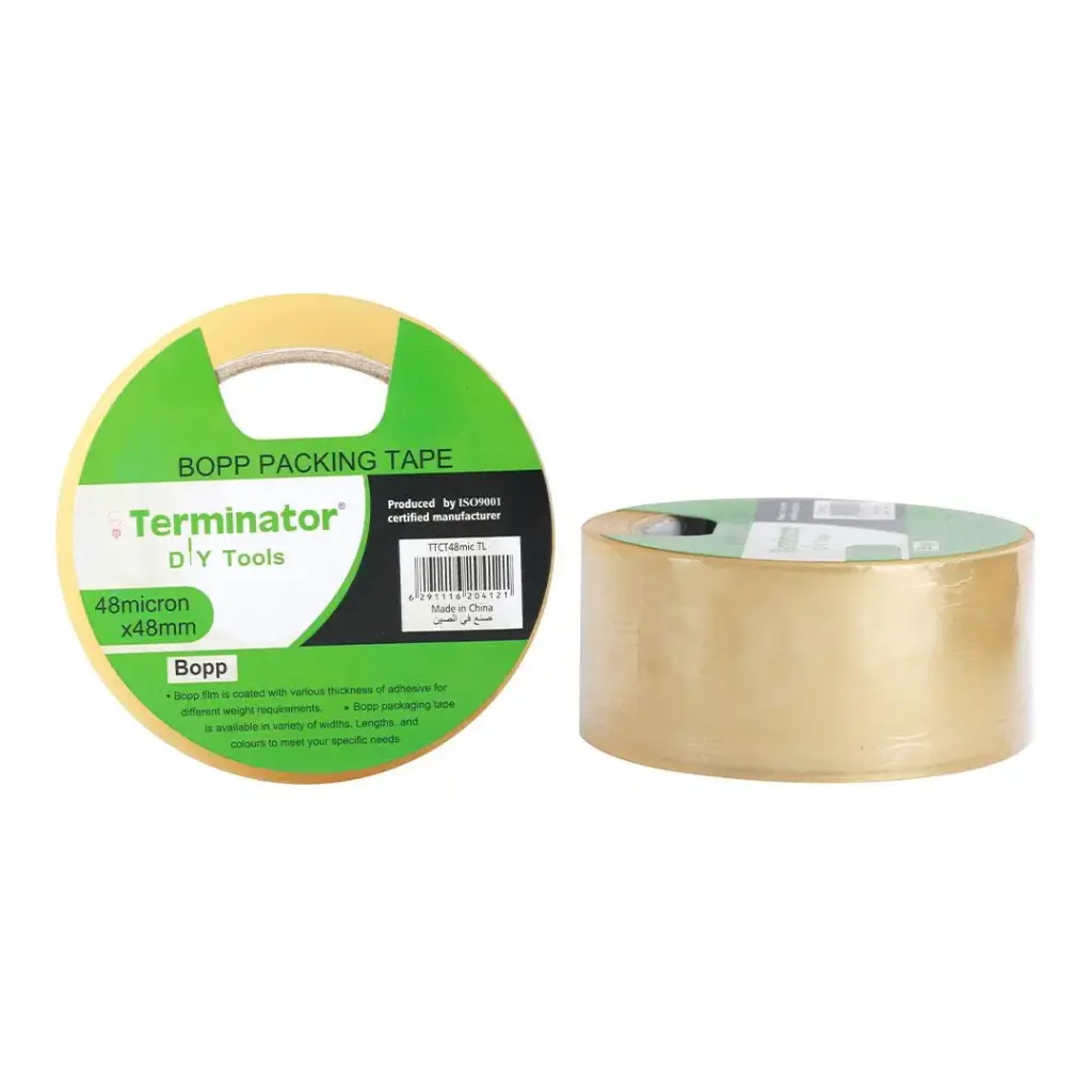 Terminator Transparent Tape 48mic x 48mm (Large)