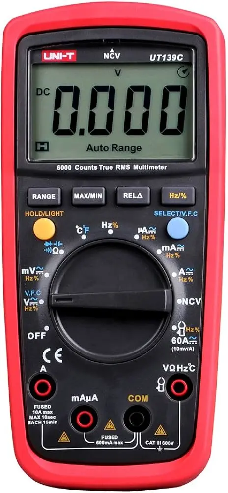 Terminator DMM ,True RMS, Auto Range Frequency and Temperature