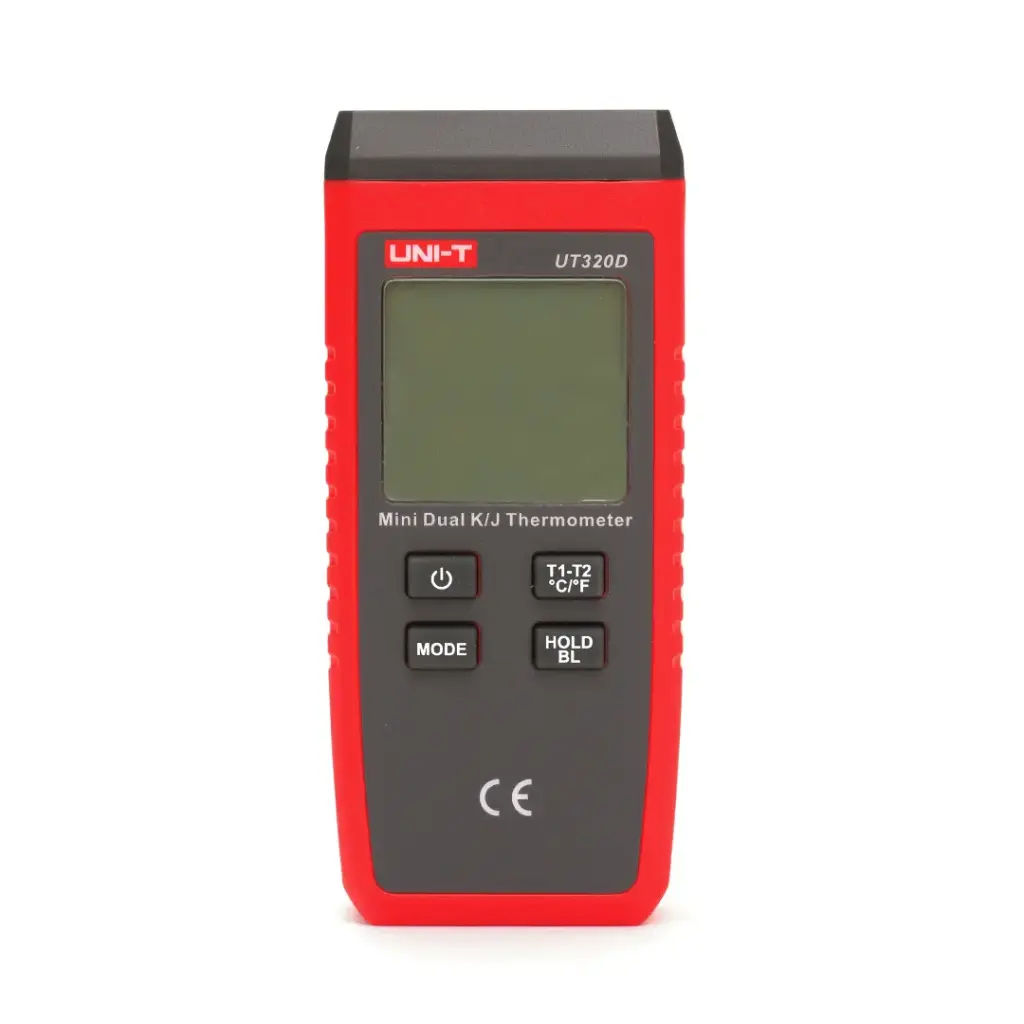 [UT 320D] Terminator Digital Thermometer Dual Channel Contact Type K Temperature -50℃ ~ 1300℃ J Temperature  -50℃ ~ 1200℃