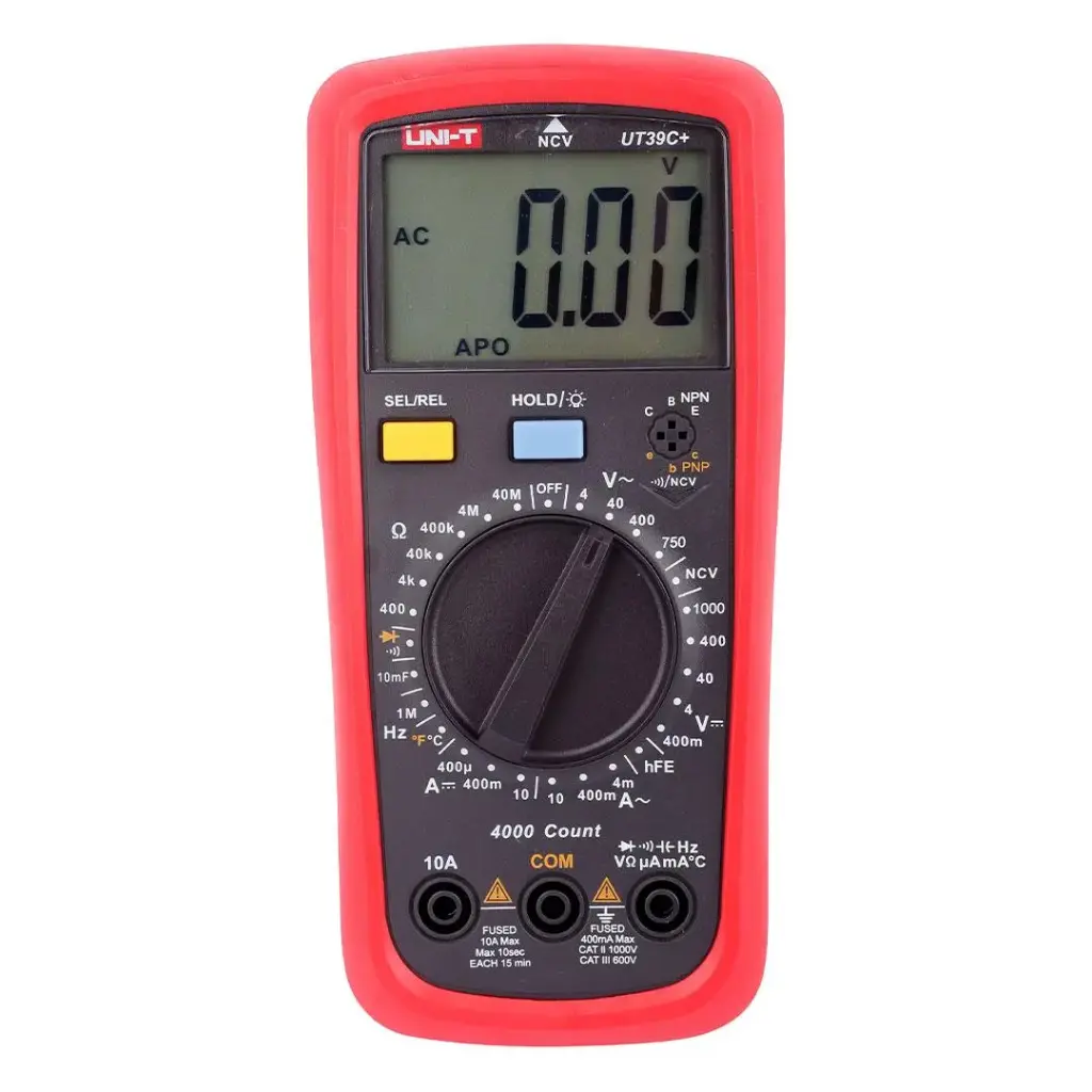 [UT 39C+] Terminator DMM with Resistance, Capacitance, Temp., Frequency, Transistor Data Hold Diode & Continuity