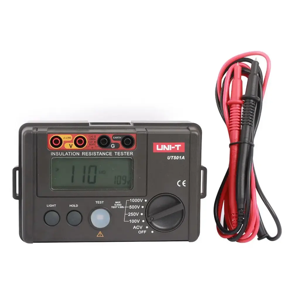 [UT 501A] Terminator Insulation Resistance Tester (High Voltage Indication)