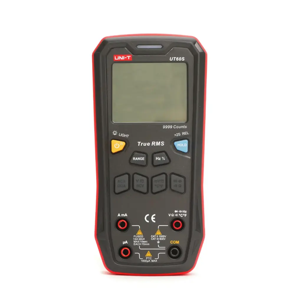 [UT 60S] Terminator Digital Smart Multi Meter AC/DC 1000V, 10A Capacitance Frequency Duty Cycle NCV Temperature