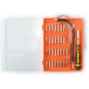 Terminator Screw Driver 33 Pcs Precision Set With 8mm Flexible Ext Shaft and Detatchable Rubbel Handle (Taiwan)