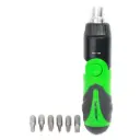 Terminator Screw Driver Set 6 in 1 (+&-) Mixed Heads Detatchable With Rubber Handle