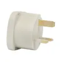 Terminator Travel Adaptor 13A to 15A X 3 Round Pin Socket with Power Indicator