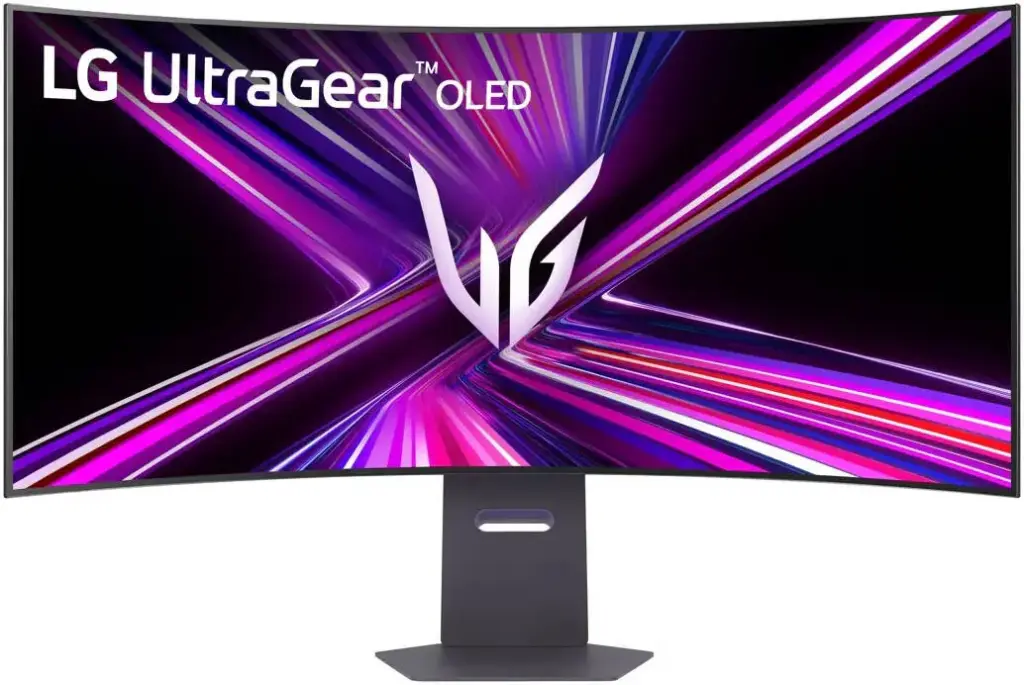[45GX950A] LG 45" UltraGear 45GX950A-B 5K2K WUHD OLED Curved Gaming Monitor, 5120×2160 Resolution, 165Hz Refresh Rate, 0.03ms Response Time, Dual-Mode, NVIDIA G-Sync, AMD FreeSync Premium Pro, HDR True Black 400, USB-C 90W, DisplayPort 2.1