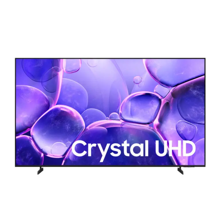 [UA55U8000F] Samsung 55" Crystal UHD U8000F 4K Smart TV, 3840×2160 Resolution, Crystal Processor 4K, Endless Free Content, MetalStream Design, Knox Security, Alexa Compatible, Smart TV (2025 Model)