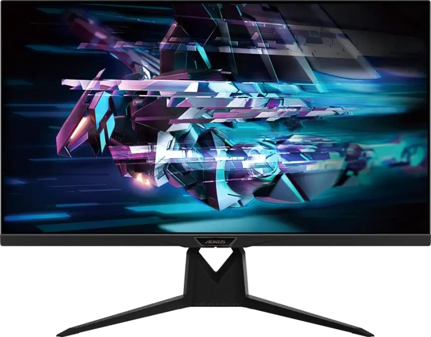 GIGABYTE AORUS FI32U-EK 32" 4K SS IPS Gaming Monitor – UHD 3840×2160, 144Hz, 1 ms GTG, HDMI 2.1 ×2, DP 1.4, USB-C KVM, FreeSync Premium Pro, 10-bit Color, DisplayHDR 400, ESS SABRE HiFi Audio
