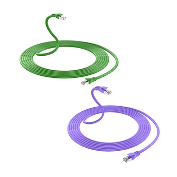 [IBMVAX] VENTION Cat.6A SFTP Industrial Flexible Patch Cable 70M Purple
