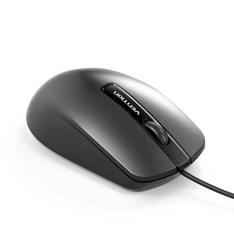 [KTABG] VENTION 3-Button USB Wired Computer Mouse 1.5M Black