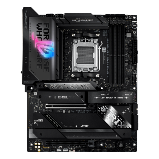 ASUS ROG STRIX X870E-E WiFi DDR5 Motherboard for AMD AM5 Processors, Wi-Fi 7, AI Overclocking, AI Networking, Supports up to 256GB EXPO RAM, Gen 5 PCIe, Dual USB4 Ports, High-End 90MB1IB0-M0EAY0