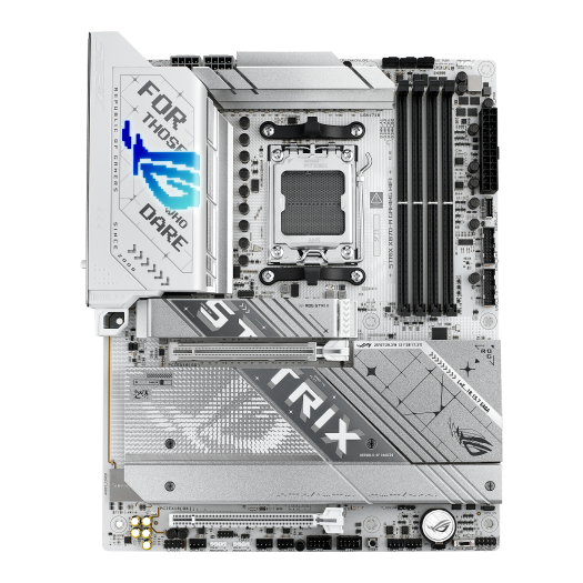 ASUS ROG STRIX X870-A Gaming WiFi ATX Motherboard, AMD X870 Chipset, 4x DDR5 DIMM Slots up to 192GB, PCIe 5.0 x16 and PCIe 4.0 Expansion, 4x M.2 Storage Slots, HDMI and DisplayPort 90MB1IF0-M0EAY0