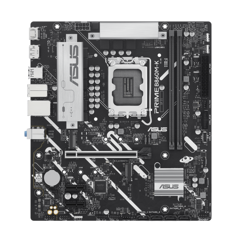 [90MB1JT0-M0EAY0] ASUS 90MB1JT0-M0EAY0 B860M-K LGA1851 Motherboard, B860 2x DDR5