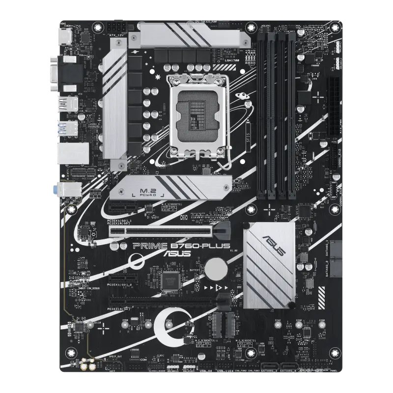 [90MB1EF0-M1EAY0] ASUS 90MB1EF0-M1EAY0 B760-PLUS Motherboard, LGA1700 DDR5 5.0 3.2