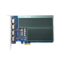 ASUS GeForce GT 730 2GB GDDR5 Graphics Card, 384 CUDA Cores, OpenGL 4.6, 5010 MHz Memory Speed, PCI Express 2.0, 4x Native HDMI 1.4b with HDCP Support, Black 90YV0H20-M0NA00