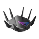 ASUS GT-AXE11000 Tri-Band WiFi 6E Gaming Router with 6GHz Band, 2.5G WAN/LAN, PS5 Compatible, WAN Aggregation, VPN Fusion, Triple-Level Game Acceleration, AiMesh Support, Model 90IG06E0-MO1R00