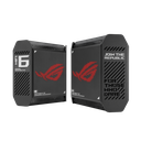 ASUS ROG Rapture GT6 Tri-Band WiFi 6 Mesh Gaming Router, 2.5Gbps Port, 1.7GHz Tri-Core CPU, OFDMA & MU-MIMO, Supports 160MHz Channels, 2-Pack B-1-PK White, Model 90IG07F0-MU9A30
