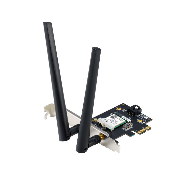 [90IG07I0-ME0B10] ASUS 90IG07I0-ME0B10 PCE-AXE5400 PCIe Adapter  6GHz Band Support, WiFi 6E, Bluetooth 5.2, WPA3 Security, Low-Profile Bracket Included