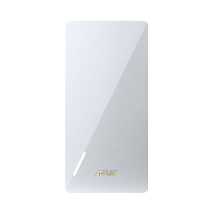 ASUS RP-AX58 AX3000 WiFi 6 Range Extender, AiMesh Support, Speeds up to 3000 Mbps, 1x RJ45 LAN Port, UK Plug, White, Model 90IG07C0-MU0C10