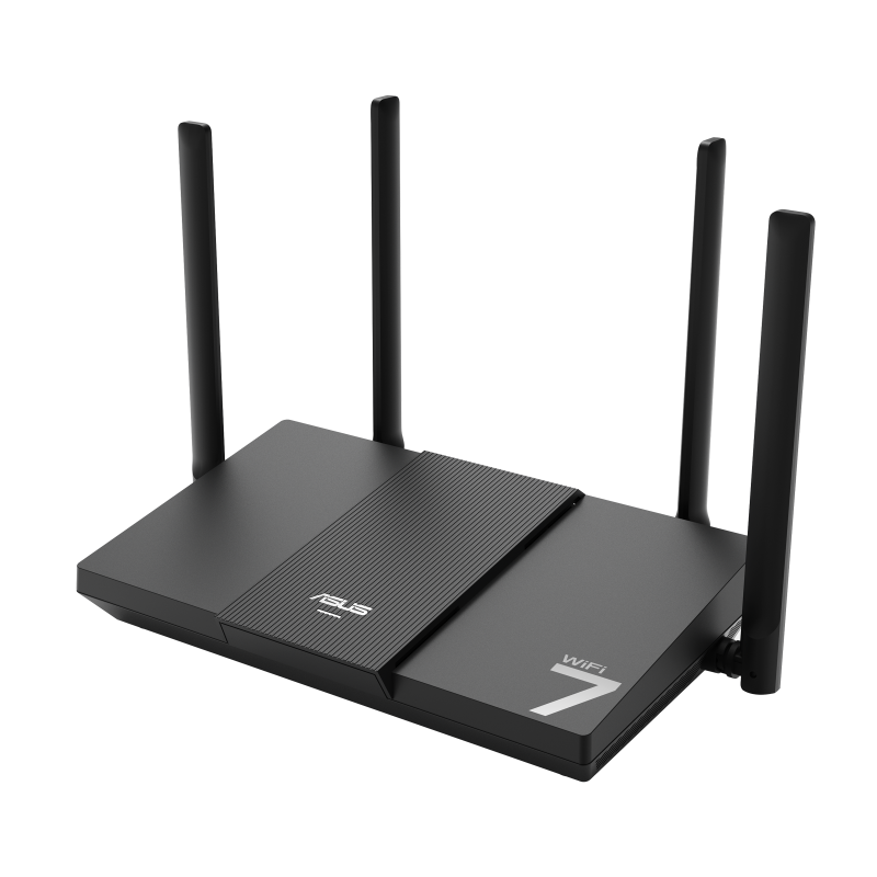 [90IG09U0-MU2S00] ASUS RT-BE50 Dual-Band Router  WiFi 7 Performance, MLO Stability, AiMesh Compatible, Secure Smart Home Control