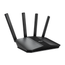ASUS RT-BE58U WiFi 7 Router, 2.4GHz/5GHz Dual-Band, OFDMA, Beamforming, 4096-QAM for High Data Rates, 256MB Flash and 1GB RAM, Black, Model 90IG0910-MO3C00