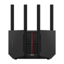 ASUS RT-BE92U Tri-Band WiFi 7 Wireless Router with 10 Gigabit Ethernet, 2.4GHz/5GHz/6GHz Bands, Black, Model 90IG0950-MO9A0V