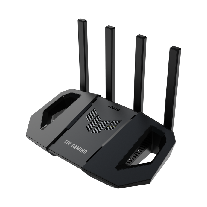 ASUS TUF Gaming BE3600 Dual-Band WiFi 7 Gaming Router with Broadcom SoC for High-Speed Performance, Ultra-Fast Processing, and Easy 3-Step Port Forwarding, Model 90IG0900-MO9C00