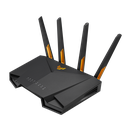 ASUS TUF Gaming AX4200 Dual-Band WiFi 6 Gaming Router with Mobile Game Mode, 2.5Gbps Port, 2.4GHz Frequency, 3-Step Port Forwarding, AiMesh, AiProtection Pro, Black, Model 90IG07Q0-MU9100