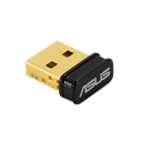 ASUS USB-BT500 Bluetooth 5.0 USB Adapter, 3 Mbps Transfer Rate, 10m Indoor and 40m Outdoor Range, Ultra-Small Design, Black/Gold, Model 90IG05J0-MO0R00