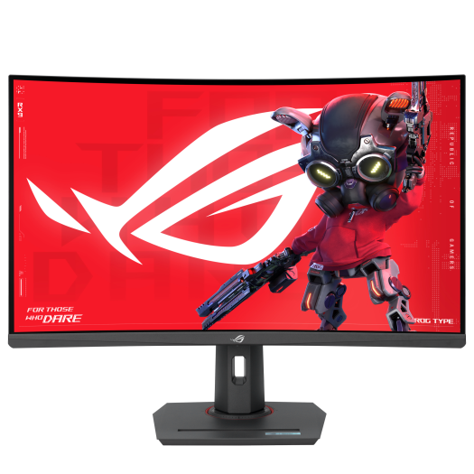 ASUS ROG Strix XG32WCS 32" USB-C Curved Gaming Monitor, 2560x1440 Fast VA Display, 180Hz Refresh Rate, 1ms Response Time, ELMB Sync, FreeSync, HDR, DisplayWidget Center, Slim Bezel 90LM0AC0-B01970
