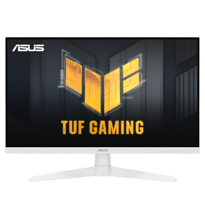 ASUS TUF Gaming VG249Q3A-W 24" Gaming Monitor, FHD Fast IPS Display 1080p, 180Hz Refresh Rate, 1ms Response Time, AMD FreeSync Premium, 16.7M Colors, Slim Bezel Design, White 90LM09B2-B01170