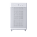ASUS AP201 Prime Case TG White Edition, 33L MicroATX Case, Tool-Free Side Panels, Quasi-Filter Mesh, Support for 360mm Coolers, 338mm Graphics Cards, Standard ATX Power Supply, White 90DC00G3-B39010