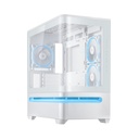 ASUS 90DC00P3-B19000 ASUS Prime AP202 ARGB Micro-ATX Case Seamless Curved Glass, 3x Pre-installed Fans, Supports 420mm GPUs