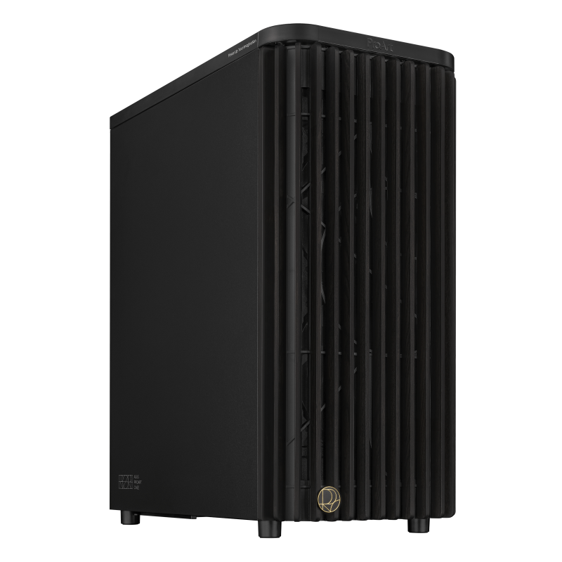 [90DC00M0-B39010] ASUS 90DC00M0-B39010 ProArt PA401 Wood Edition (Solid Metal Panel) Compact ATX, FSC-Certified Wood, Dual 160mm High-Airflow Fans