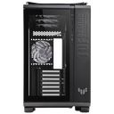 ASUS TUF GT502 Mid Tower ATX Gaming Case, Tempered Glass, 8 Expansion Slots, Supports 360mm Radiator, 4x 2.5"/3.5" Combo Bays, Full Modular Design, 120mm Cooling Support, Black 90DC0090-B19010