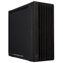 ASUS ProArt P602 Wood Edition Mid Tower Computer Case, 2x 200mm Front & 1x 140mm Pre-Installed Fans, Supports up to 420mm Radiator & 6 Fans, Dust Protection, Metal Panel, Black 90DC00J0-B09020