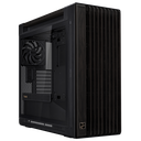 ASUS 90DC00J0-B09010 ProArt P602 Wood Edition Mid Tower Computer Case, 2x 200mm Front & 1x 140mm Pre-Installed Fans, Supports 420mm Radiator & 6 Fans, Dust Protection, Tempered Glass, Black