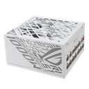ASUS ROG Strix 1000W Platinum Fully Modular Power Supply, 80 Plus Platinum Certified, Active PFC, GaN MOSFET, ATX 3.1 Compatible, Cybenetics Lambda A+, Dual-Ball Fan Bearings, White 90YE00W4-B0NA00