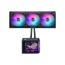 ASUS ROG Ryuo IV SLC 360 ARGB Liquid CPU Cooler, 6.67" AMOLED Display, 360mm Radiator, 3x 120mm MF-12C ARGB Fans, 2650 RPM Speed, 71.44 CFM Airflow, High Performance Cooling, Black 90RC0151-B0EAY0