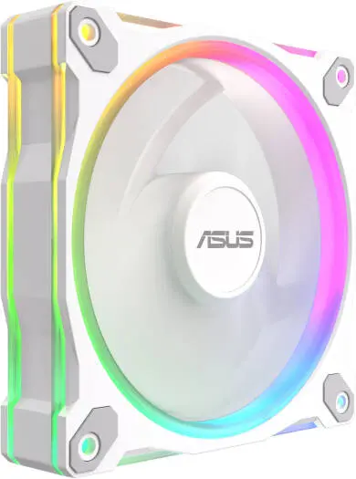 ASUS Prime 90DA00I3-B09000 MR120 ARGB Case Fan – 1600 RPM, 21dB(A) Silent Operation, Aura Sync