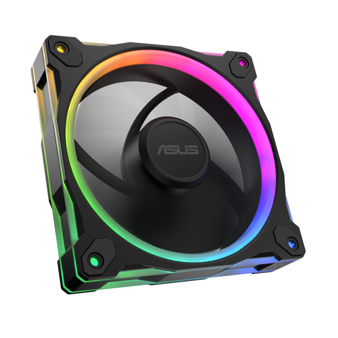 ASUS Prime MR120 ARGB Reverse Fan, 1600 RPM Speed, 58 CFM Airflow, Reversed Blade Design, Dual-Sided Lighting, Durable Sleeve Bearing, Single Pack, High Performance Cooling, Black 90DA00L0-B09000
