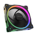 ASUS Prime MR120 ARGB Reverse Fan, 1600 RPM Speed, 58 CFM Airflow, Reversed Blade Design, Dual-Sided Lighting, Durable Sleeve Bearing, Single Pack, High Performance Cooling, Black 90DA00L0-B09000