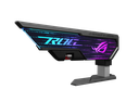 ASUS XH01 ROG Herculx Graphics Card Holder, Toolless Mount, Integrated Level, Zinc Alloy Structure, Adjustable Height 72–128mm, Aura Sync RGB, Designed for RTX 40 Series, Black 90DA0020-B09000