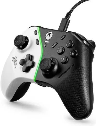 Thrustmaster Heart Controller – Anti-Drift H.E.A.R.T. Technology with HallEffect AccuRate Precision, Stick Movements Tracked to 0.01°, Black / White TM-ACC-HRTCNTRL-WW