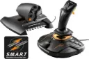 Thrustmaster T16000M FCS HOTAS for PC – Ambidextrous Design with 30 Action Buttons, H.E.A.R.T Magnetic Technology, S.M.A.R.T Throttle System, Integrated Rudder Function TM-JSTK-T16000M-FCS-HOTAS